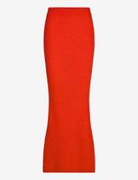 Dante6 - Dante6-Suzy Knitted Long Skirt - Maxi sijonas - Raudona