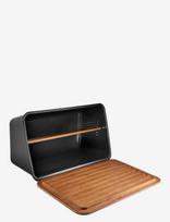 Eva Solo - Nordic Kitchen Bread Box Black - Duoninės ir krepšeliai - Juoda