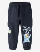 Name It - Nmmjared Bluey Nreg Swe Pants Unb Sky - Sportinės kelnės - Tamsiai mėlyna