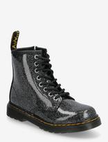 Dr. Martens - 1460 J Black+Silver Nebula Glitter - Aulinukai - Juoda