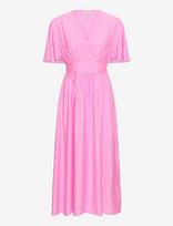 Kaffe - Kasirena Long Dress - Iki kelių ir midi suknelės - Rožinė