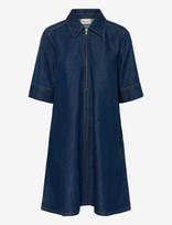 My Essential Wardrobe - Mwmalo 181 Short Zipdress - Trumpa suknelė - Mėlyna