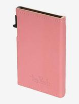 Tony Perotti - Furbo Slim Cardholder With Outside Card Slot - Kortelių dėklas - Rožinė