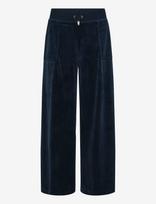 Juicy Couture - Yuka Wide Leg Mid Rise - Sportinės kelnės - Tamsiai mėlyna