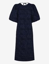 Noella - N-Pastis Long Dress - Iki kelių ir midi suknelės - Tamsiai mėlyna