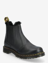 Dr. Martens - 2976 Leonore Ii Black Milled Nappa - Aulinukai plokščiu kulnu - Juoda