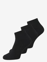 Jack & Jones - Jacbasic Bamboo Short Sock 3 Pack Noos - Kojinės iki kulkšnių - Juoda