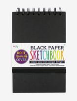 Ooly - Sketchbook - Diy - Black 13X19 Cm - Kalendoriai ir užrašų knygelės - Juoda
