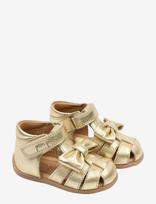 Pom Pom - Pmpearl Starter Bow Sandal - Sandalai - Aukso