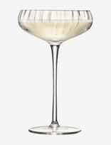 LSA International - Champagne Saucer Aurelia Set 2 Lsa - Šampano taurės - Nude