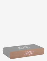 KARLSSON - Alarm Clock Retro Flat Led Bright Yellow - Žadintuvas - Pilka