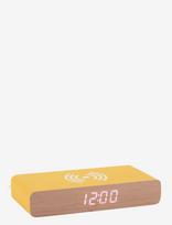 KARLSSON - Alarm Clock Retro Flat Led Bright Yellow - Žadintuvas - Geltona