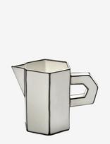 Serax - Jug White/Black Carte Blanche - Pieno ąsotis - Balta