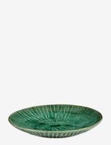 Serax - Plate M Green Verde Lanza Set/2 - Vakarienės lėkštės - Žalia