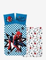 Spider-man - Bed Linen Senior Spiderman 3674 - 140X200, 60X63 Cm - Patalynė - Marga / raštuota