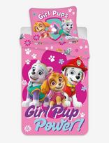 Paw Patrol - Bed Linen Junior Pp 1023 C - 100X135, 40X60 Cm - Patalynė - Rožinė