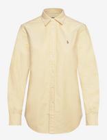 Polo Ralph Lauren - The Iconic Classic Fit Oxford Shirt - Marškinėliai ilgomis rankovėmis - Geltona