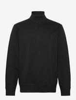 Polo Ralph Lauren - Luxury Jersey Quarter-Zip Pullover - Megztinis su užtrauktuku - Juoda