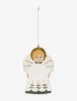 Broste Copenhagen - Fairy Tale Ornament Angel - Kalėdiniai žaisliukai ir eglutės aksesuarai - Balta