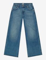 Wrangler - Low Rise Big Baggy - Platūs džinsai - Mėlyna