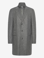 BOSS - H-Hyde-J-Bib-Pad-254 - Vilnonis paltas - Pilka