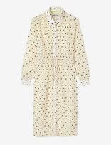 Mads Nørgaard - Sheer Crink Mabel Dress - Iki kelių ir midi suknelės - Balta