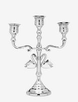 Anna + Nina - Argent Swans Candle Holder - Žvakidė - Sidabro