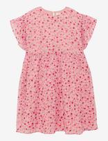 Creamie - Dress Flower Dobby - Suknelė trumpomis rankovėmis - Rožinė