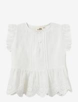 Sofie Schnoor Baby And Kids - Juilettekb Blouse - Palaidinės ir tunikos - Balta