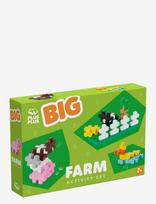 Plus-Plus - Plus-Plus Big Activity - Farm - Žaislinės kaladėlės - Rožinė