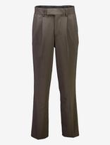 Lindbergh - Relaxed Pleated Formal Pants - Klasikinės kelnės - Chaki spalva