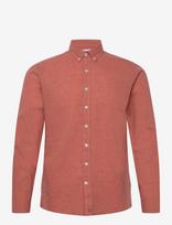Lindbergh - Linen/Cotton Shirt L/S - Lininiai marškiniai - Balta