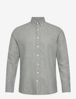 Lindbergh - Linen/Cotton Shirt L/S - Lininiai marškiniai - Balta