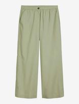 Marc O'Polo - Woven Pants - Plačios kelnės - Chaki spalva
