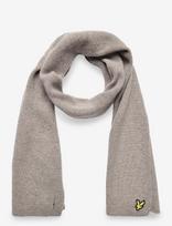 Lyle & Scott - Lambswool Ribbed Scarf - Žieminis šalikas - Smėlio