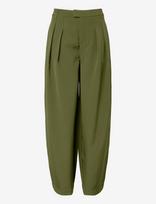 Pieces - Pcolivia Mw Barrel Pant Noos Bc - Barrel kelnės - Chaki spalva