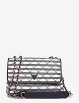 GUESS - Giully Ii 2 Comp Cnvrtble Flap - Rankinė - Tamsiai mėlyna