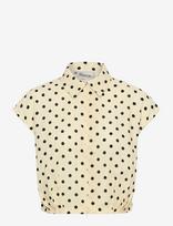My Essential Wardrobe - Mwnada Short Shirt - Trumparankoviai trumpi marškinėliai - Geltona