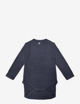Hummel - Hmlmini Wool Solid Body L/S - Marškinėliai ilgomis rankovėmis - Pilka