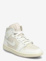 Nike - Nike Air Jordan 1 Mid - Sportiniai aukštakulniai sportbačiai - Kreminė spalva