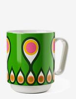 Design House Stockholm - Birds 1967 Mug - Kavos puodelis - Žalia