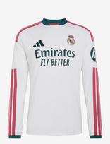 Adidas Performance - Real Madrid Home Jersey Long-Sleeved - Sportiniai futbolo marškinėliai - Balta
