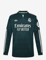 Adidas Performance - Real Madrid Away Jersey Ls - Sportiniai futbolo marškinėliai - Žalia