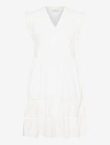 Kaffe - Kavalerie Dress - Trumpa suknelė - Balta