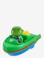 Aquaplay - Aquaplay – Sports Boat With Sven The Frog - Vonios žaislai - Žalia