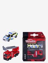 Majorette - Majorette Swedish S.o.s. 2 Pieces Set - Kiti žaisliniai automobiliai - Raudona