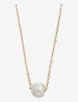 Timi Of Sweden - Delicate Pearl Necklace - Gold - Grandinėlė - Aukso