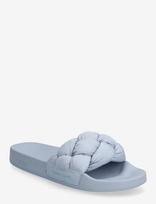 Tommy Hilfiger - Tjw Braided Slides - Baseino šlepetės - Mėlyna