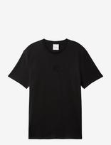 Calvin Klein - Ss Supima Emblem Logo Tee - Marškinėliai trumpomis rankovėmis - Juoda