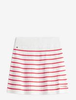 Tommy Hilfiger - Sweater Rib Skirt - Trumpas sijonas - Raudona